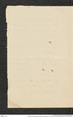 Nachlass Franz Steindachner, Brief (unvollständig) von Josef Sturm an Franz Steindachner, Inv.Nr. 526.02, Seite 2